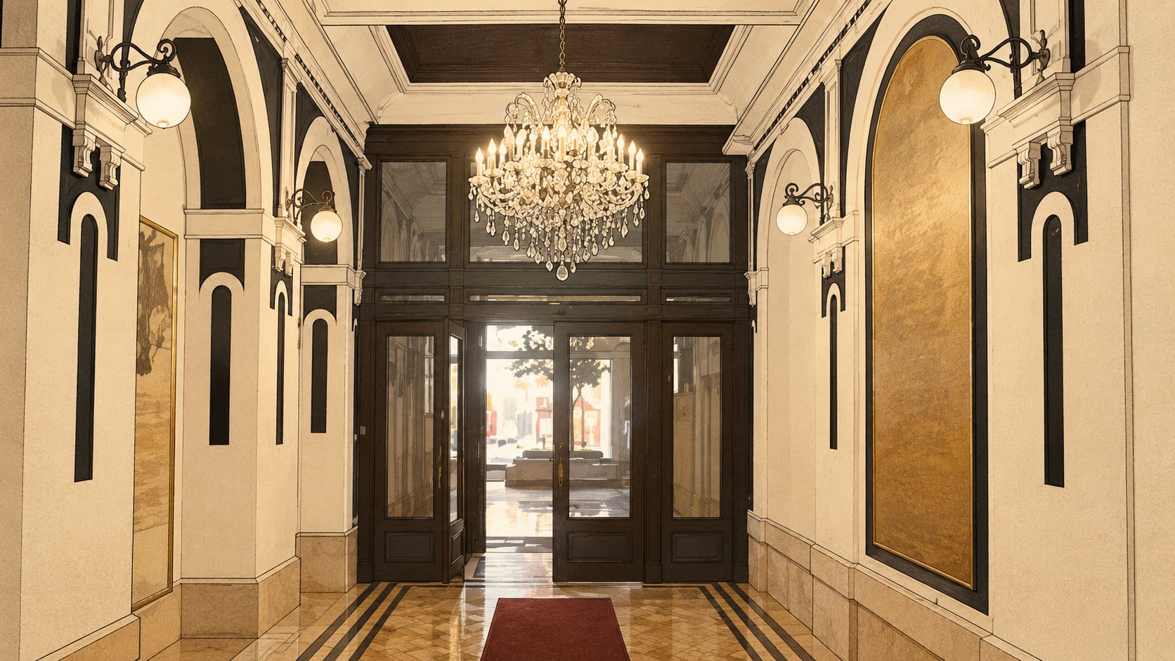 Masal Museum çizimi, İstanbul