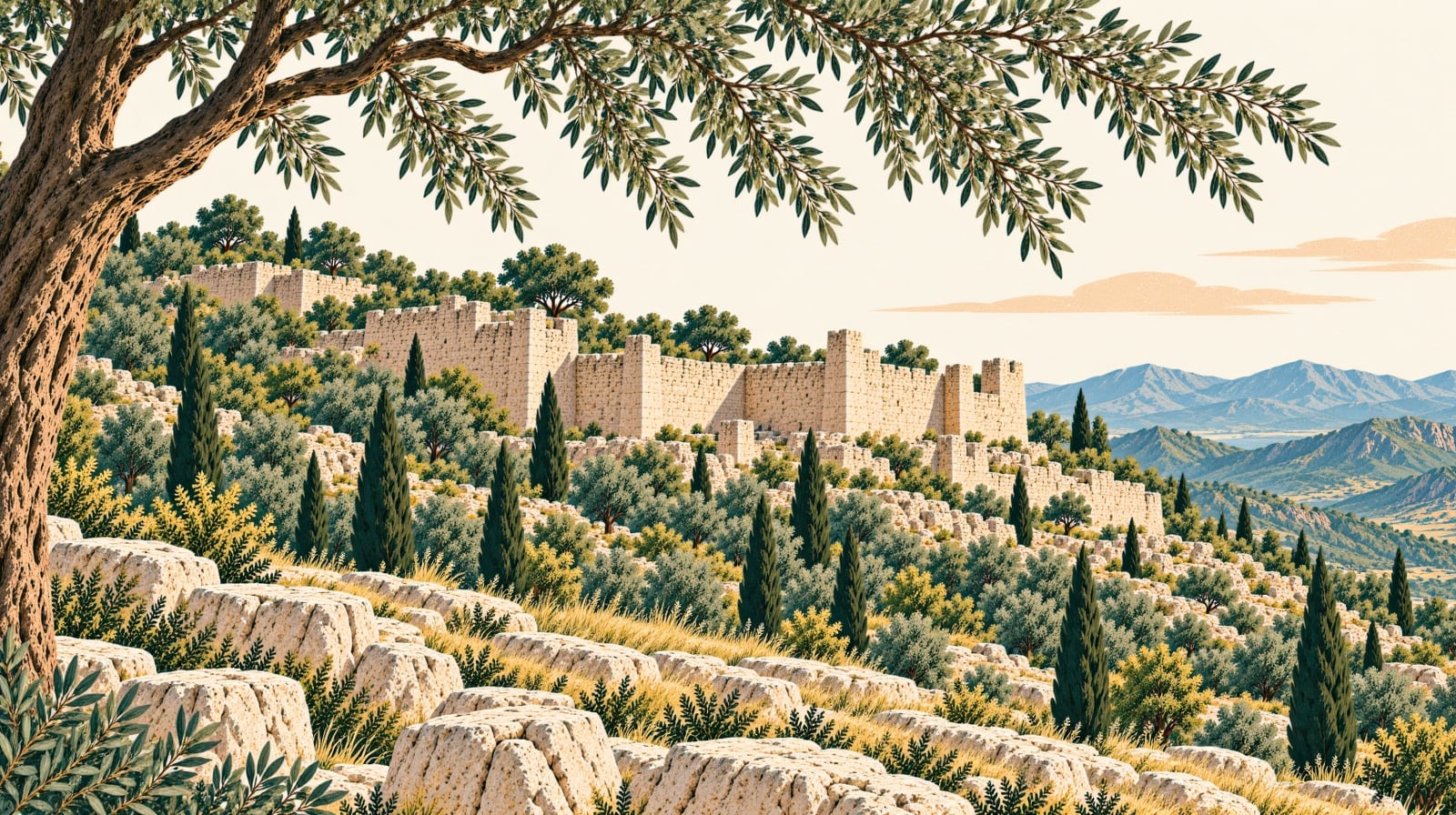 Mazgirt Castle çizimi, Tunceli