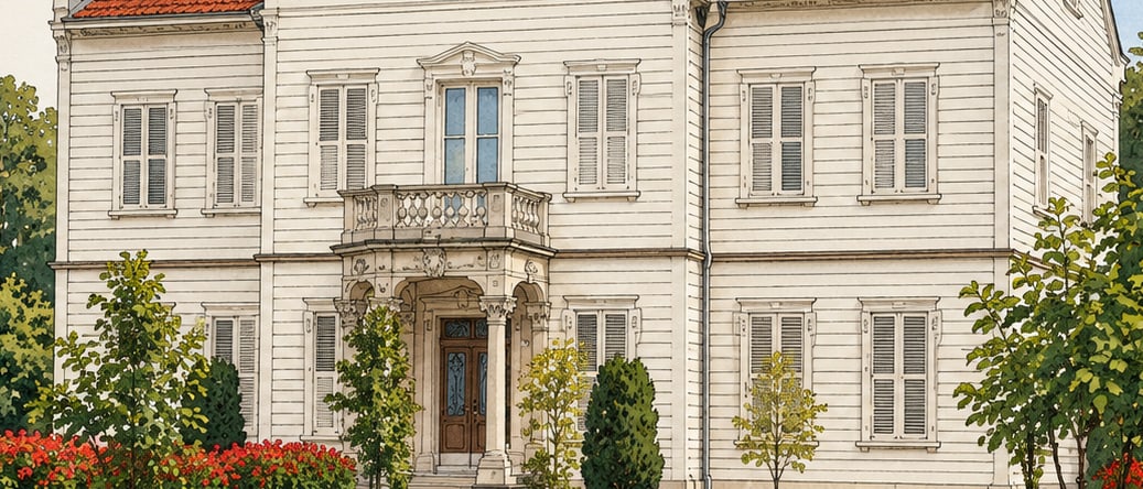 Mehmet Akif Ersoy Memorial House çizimi, İstanbul