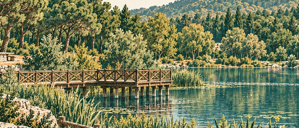 Mehmet Akif Ersoy Nature Park çizimi, İstanbul
