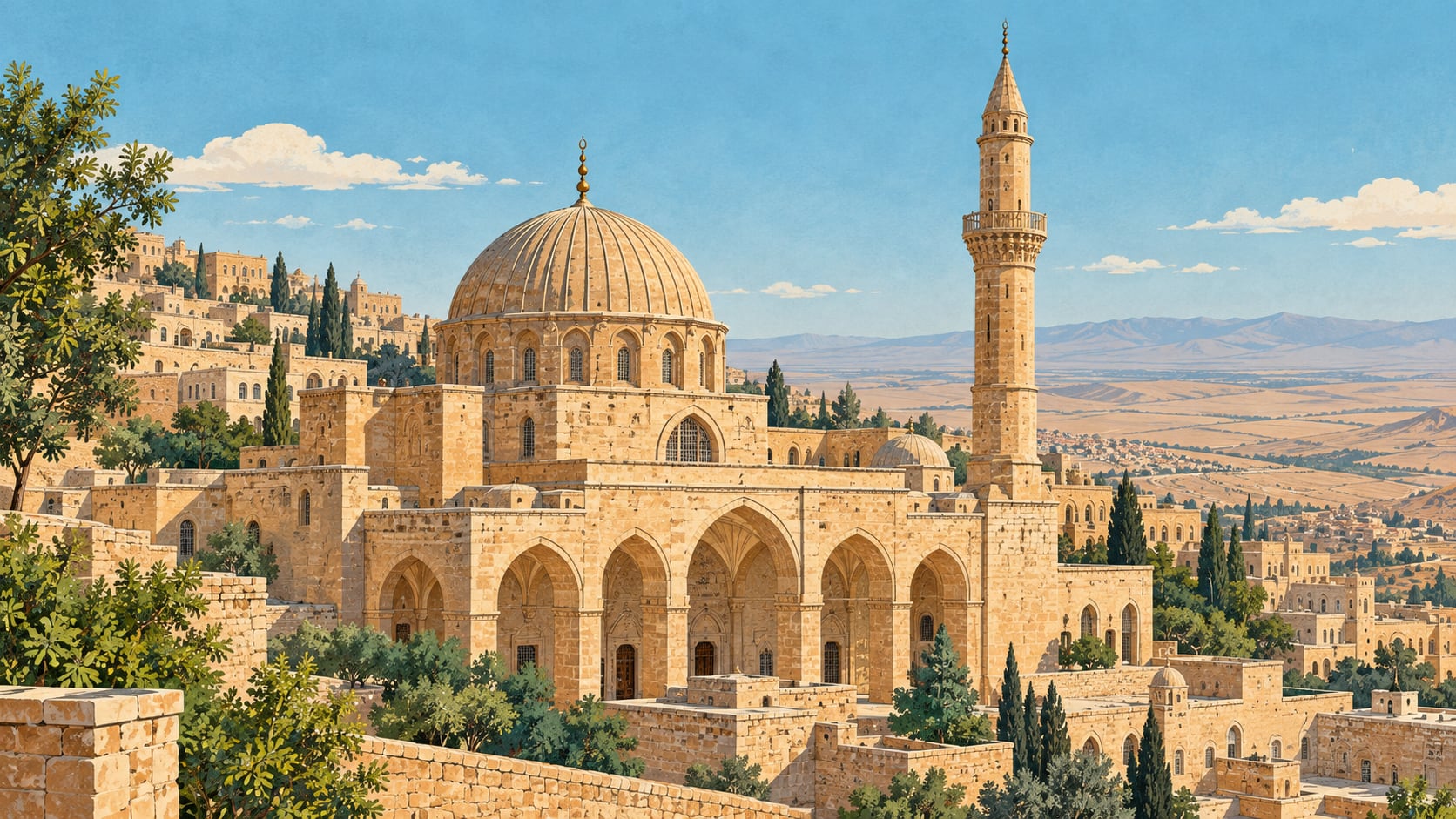 Melik Mahmut Mosque çizimi, Mardin