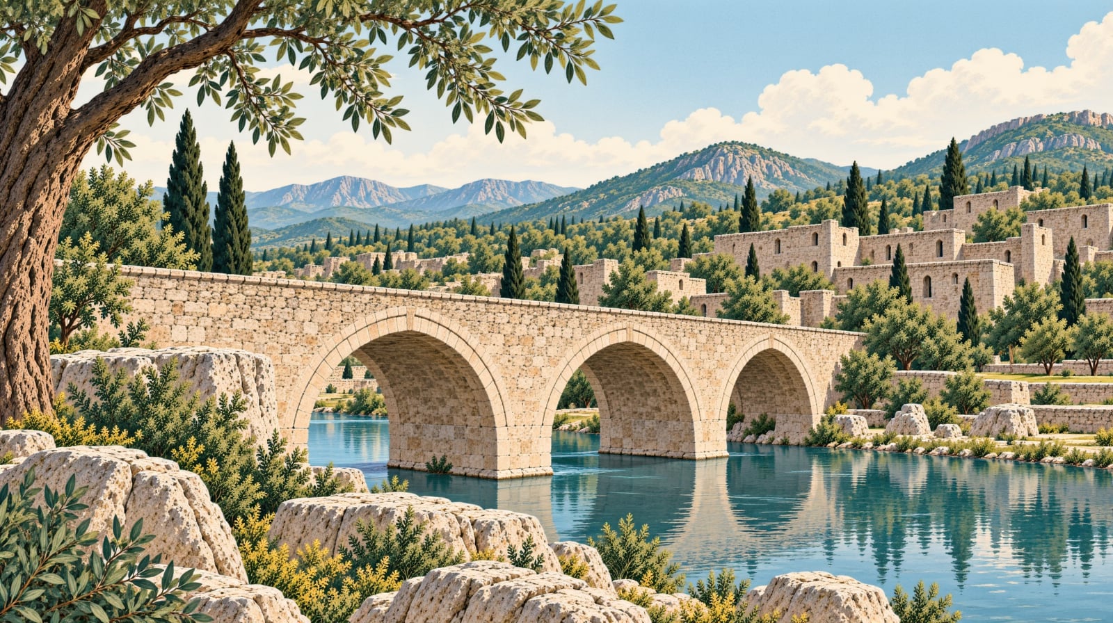 Memikan Bridge çizimi, Batman