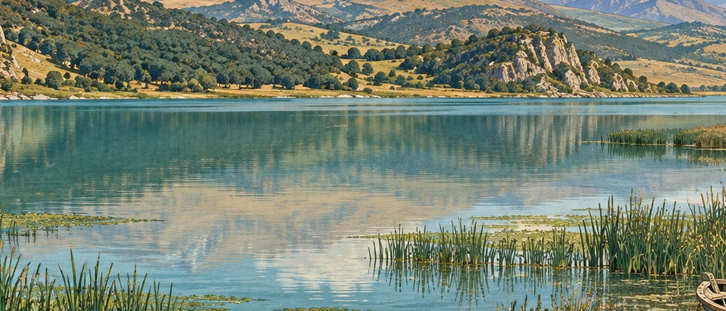 Menzelet Reservoir Recreation Area çizimi, Kahramanmaraş