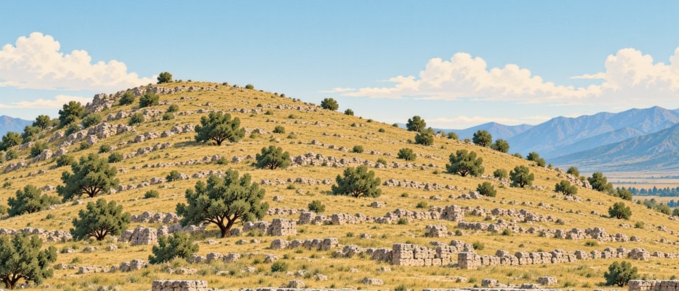 Mercimekkale Mound çizimi, Muş