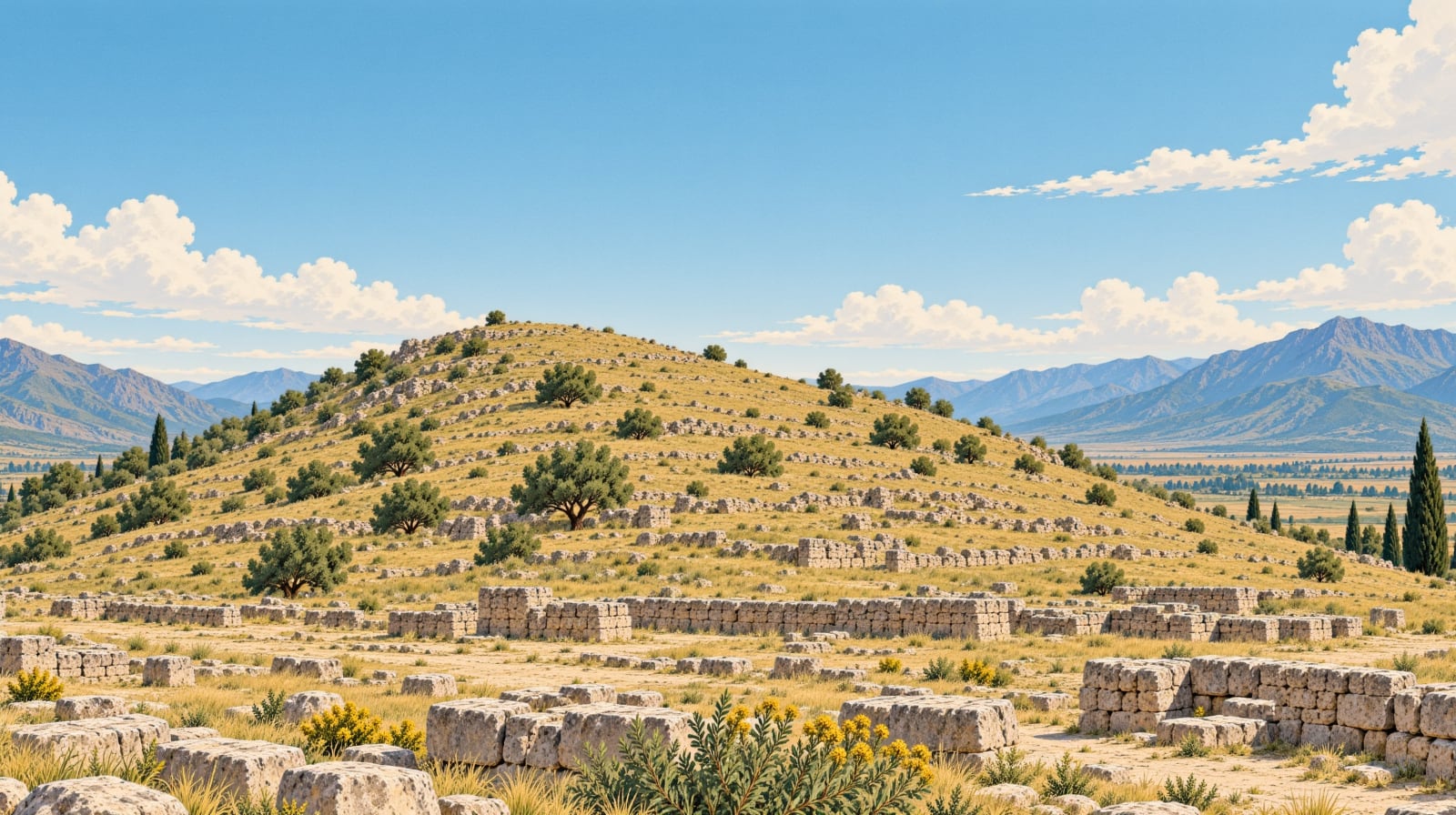 Mercimekkale Mound çizimi, Muş