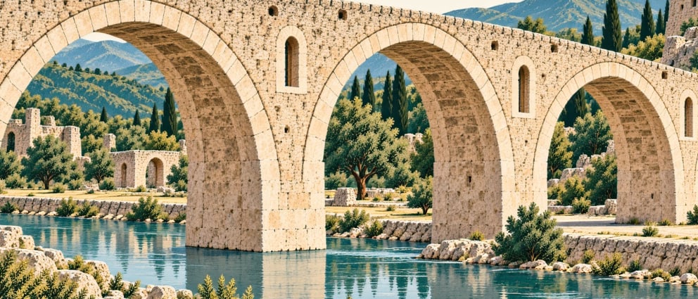 Meriç Bridge çizimi, Edirne