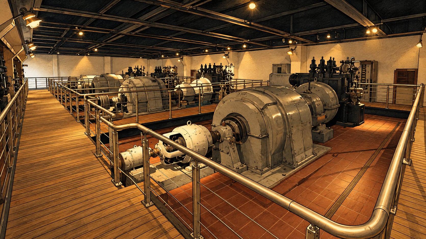 Merinos Energy Museum çizimi, Bursa