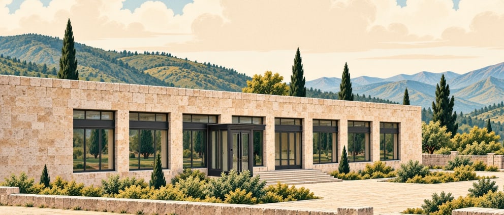 Merkez İlçe’de Hızırbey Külliyesi çizimi, Kırklareli