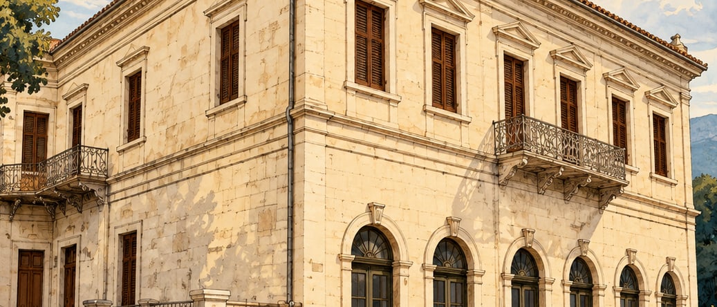 Mersin Atatürk House Museum çizimi, Mersin
