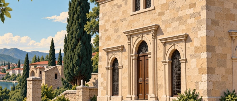 Meryemana Church çizimi, Muş