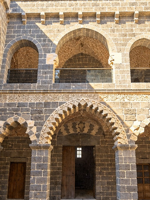 Zeichnung: Mesudiye Medresesi, Diyarbakır