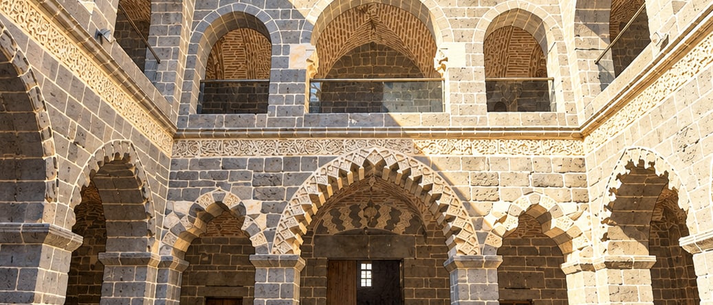 Mesudiye Madrasa çizimi, Diyarbakır