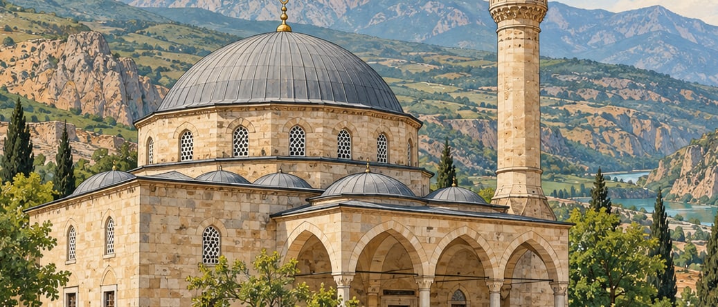 Meydan Mosque / Hatuniye Mosque çizimi, Tokat