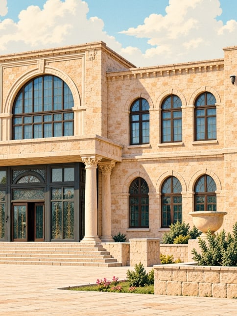 Zeichnung: Midyat Devlet Konukevi, Mardin
