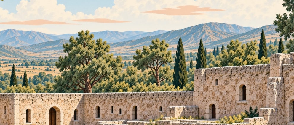 Mihalbey Caravanserai çizimi, Bilecik