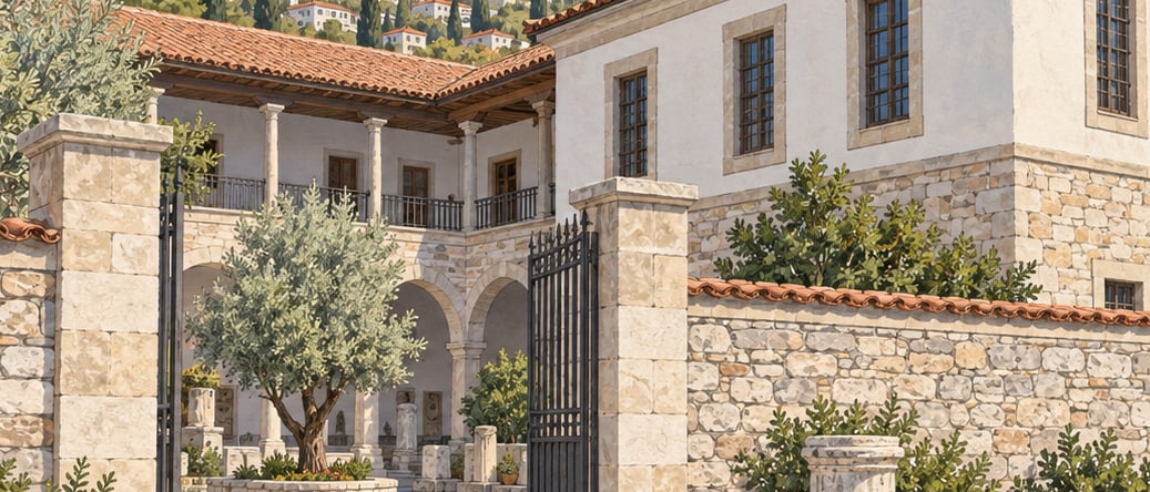 Milas Stone Works Museum çizimi, Muğla