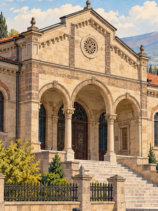 Zeichnung: Museum des Nationalen Befreiungskampfes, Kayseri