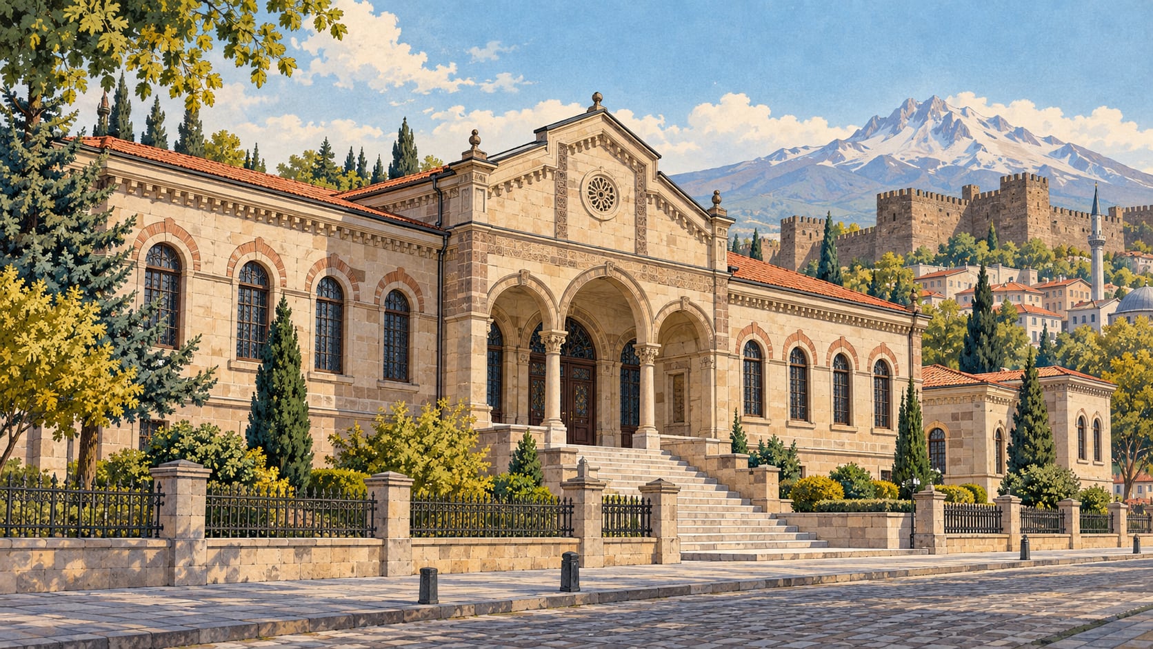 National Struggle Museum çizimi, Kayseri