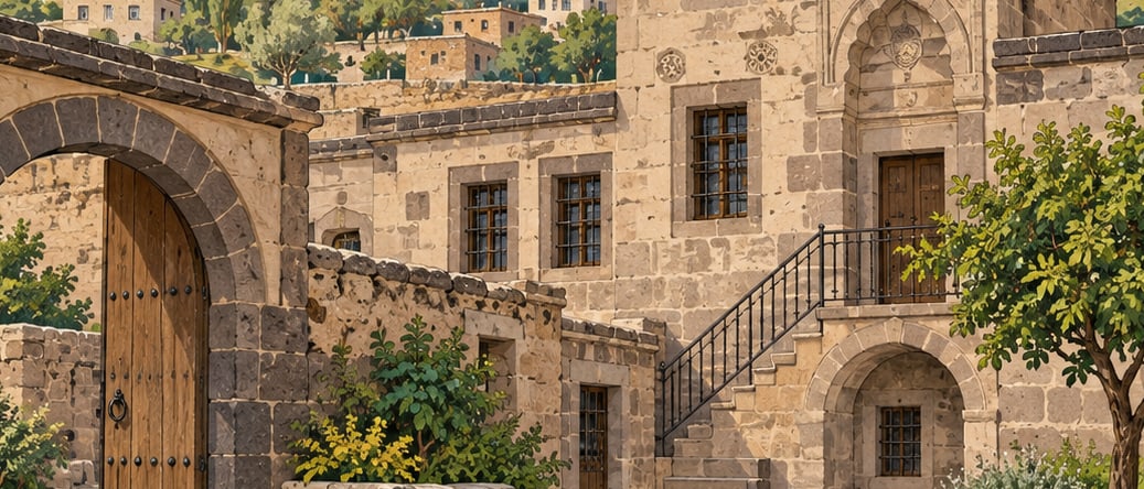 Mimar Sinan House Museum çizimi, Kayseri