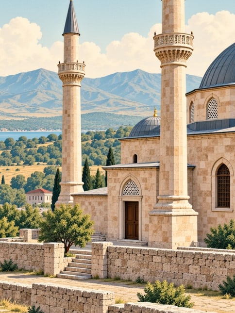 Zeichnung: Miskinler-Mescit, Şanlıurfa