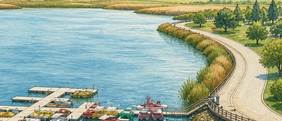 Mogan Lake çizimi, Ankara