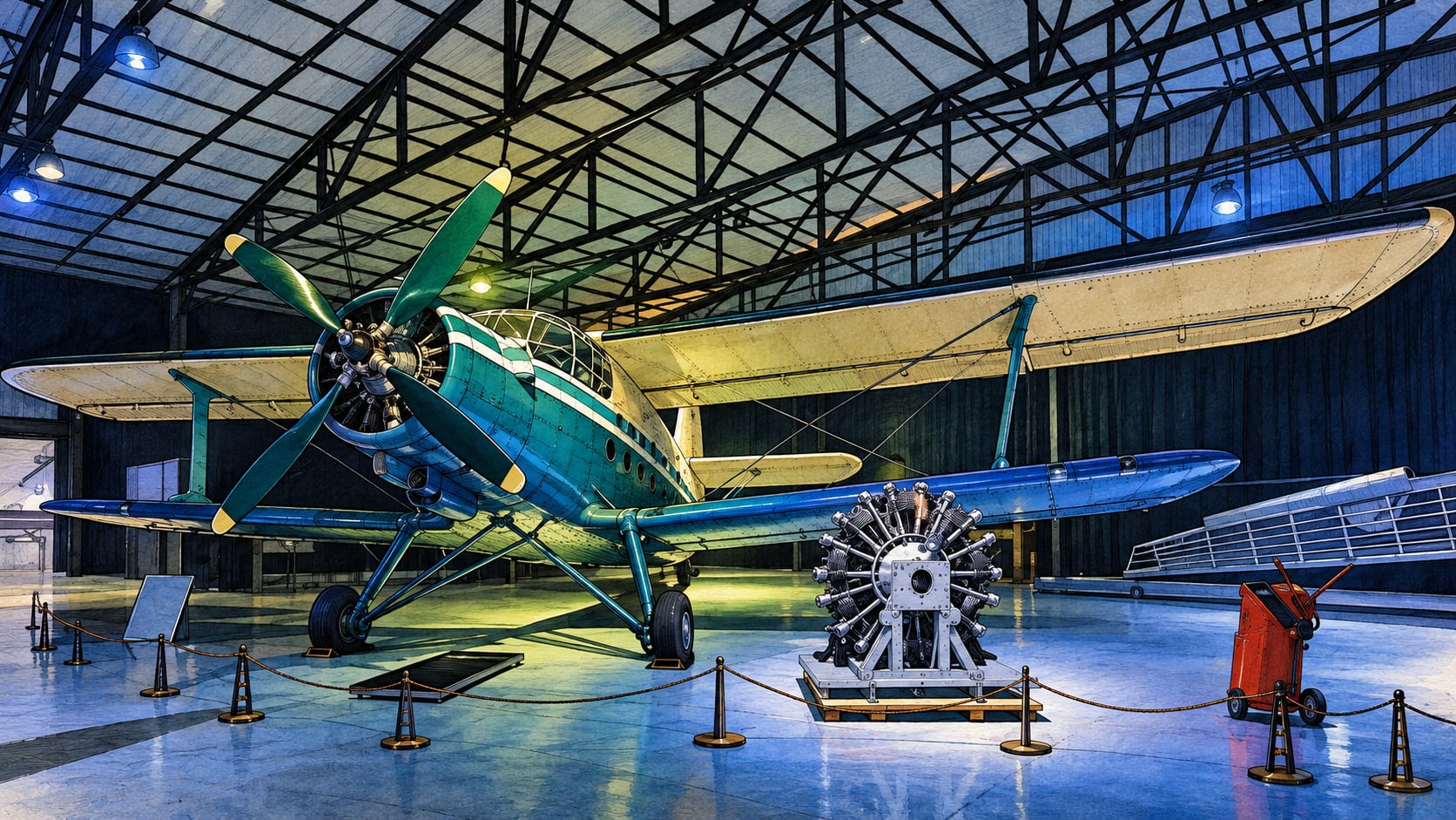 MSÖ Air and Space Museum çizimi, Eskişehir