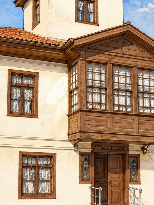 Zeichnung: Kulturhaus Muallim Mustafa Sırrı Özkan, Burdur