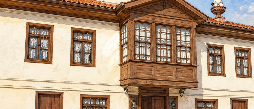 Muallim Mustafa Sırrı Özkan Culture House çizimi, Burdur