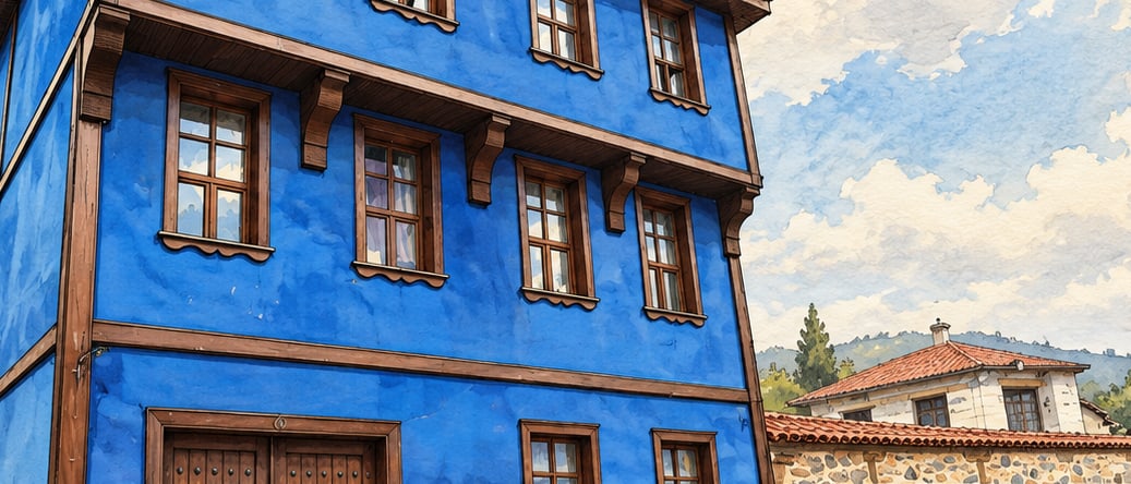 Mudanya Armistice House Museum çizimi, Bursa