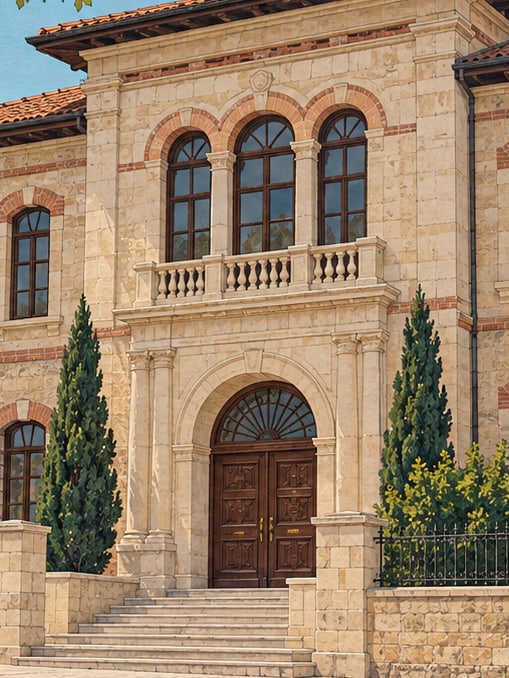 Zeichnung: Mühürdarzade-Konak, Sivas