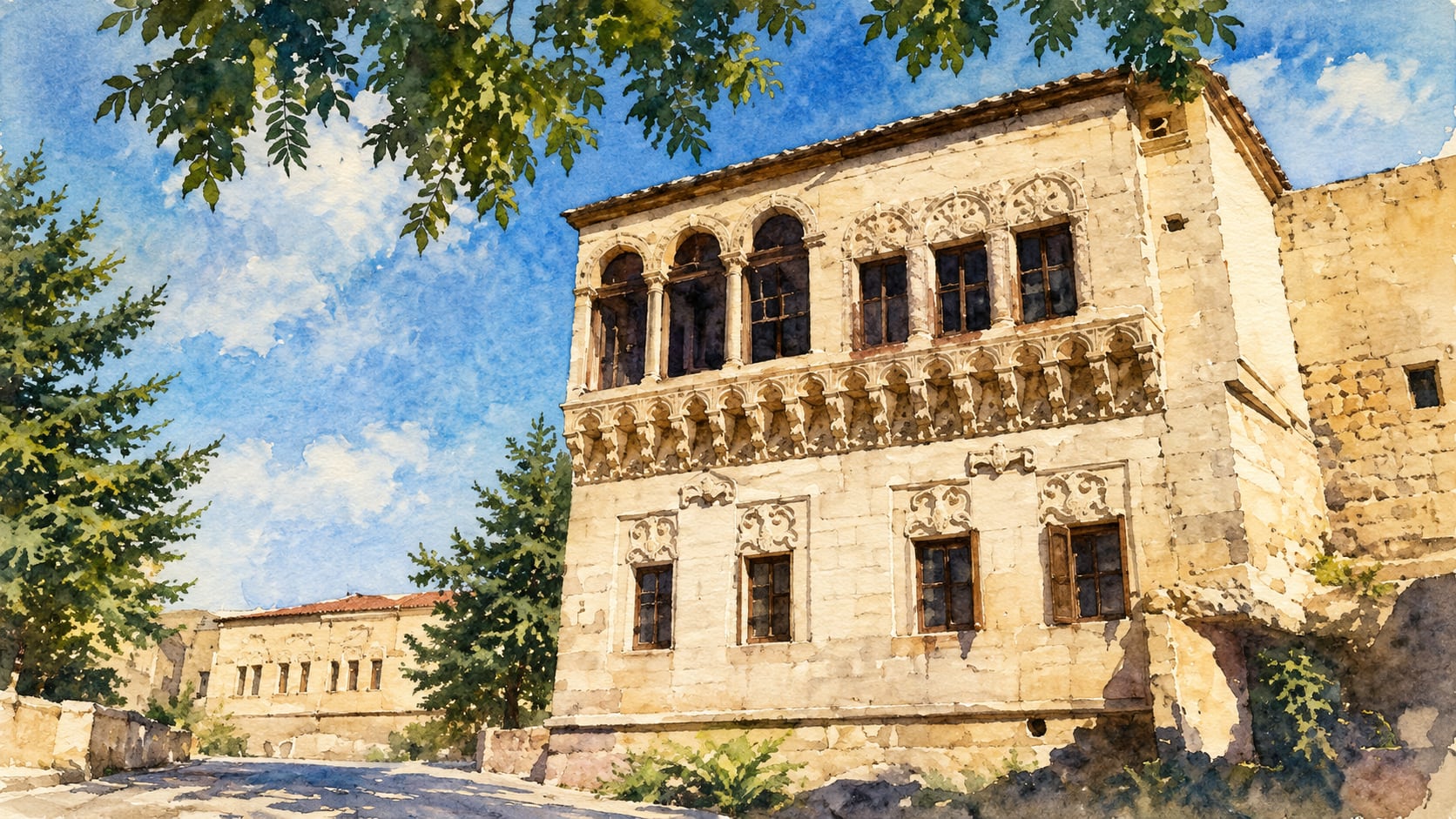 Musa Baran Children's Toys Museum çizimi, İzmir