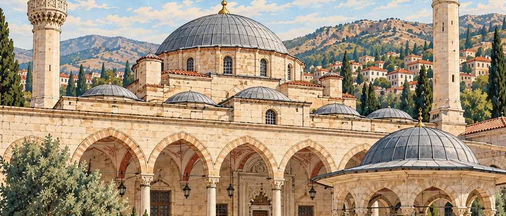 Musalla Mosque çizimi, Adıyaman