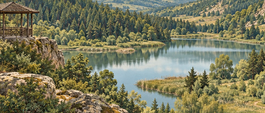 Musaözü Nature Park çizimi, Eskişehir