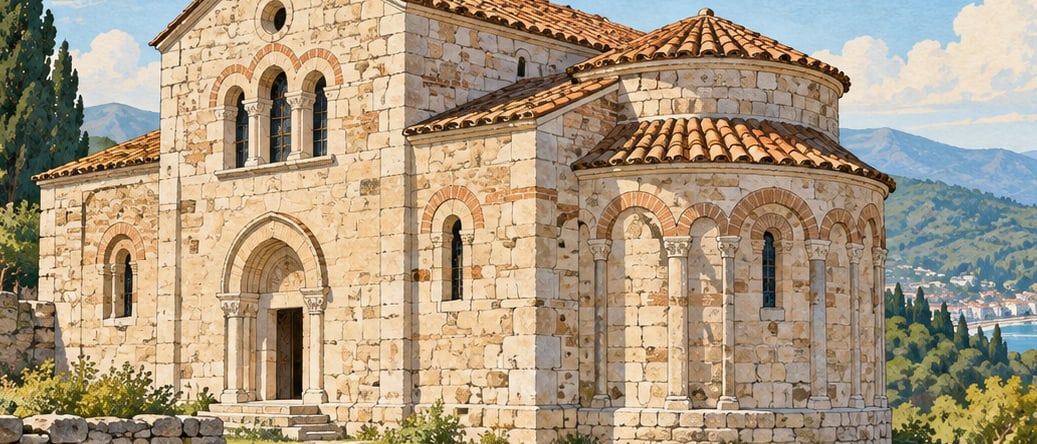 Muzadere Church çizimi, Ordu