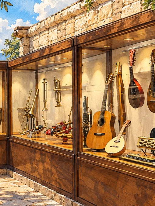 Zeichnung: Musikmuseum, Ankara