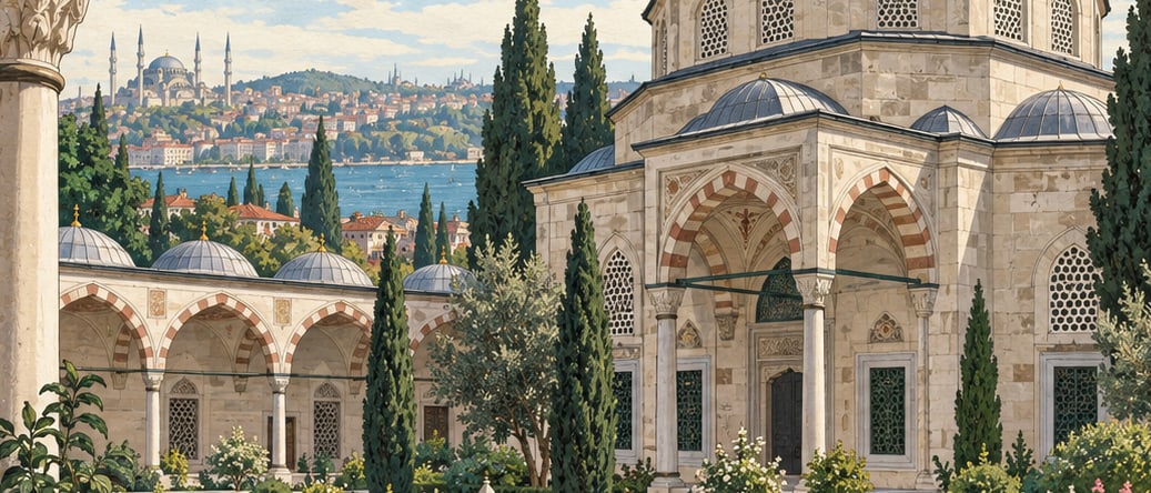 Nakkaş Hasan Paşa Tomb çizimi, İstanbul