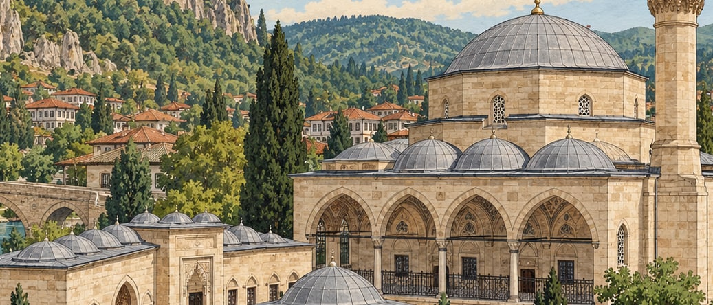Nasrullah Kadı Complex çizimi, Kastamonu