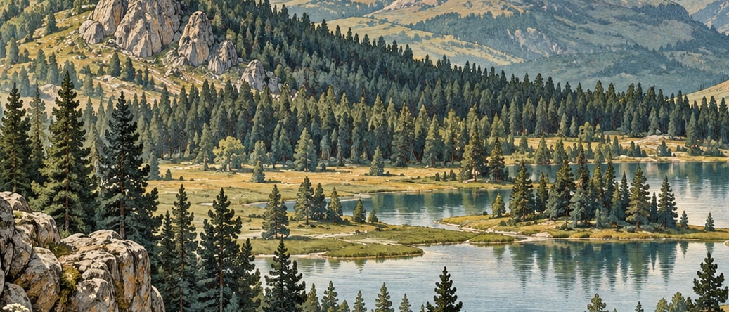 Nene Hatun Historical National Park çizimi, Erzurum