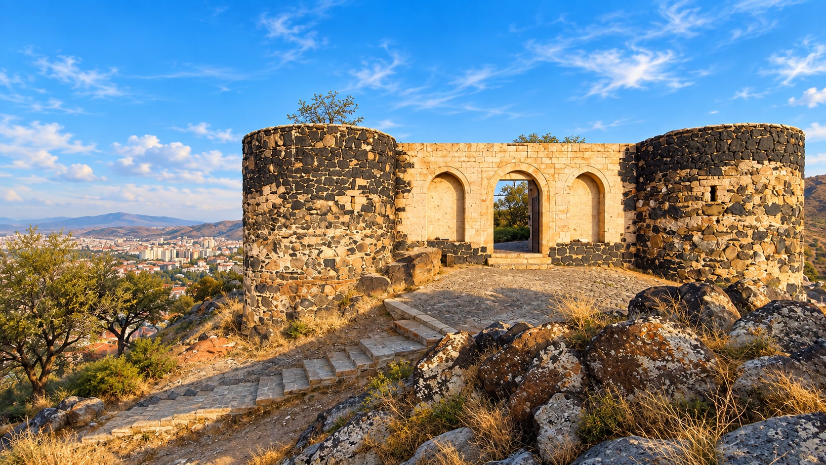 Nevşehir Castle çizimi, Nevşehir