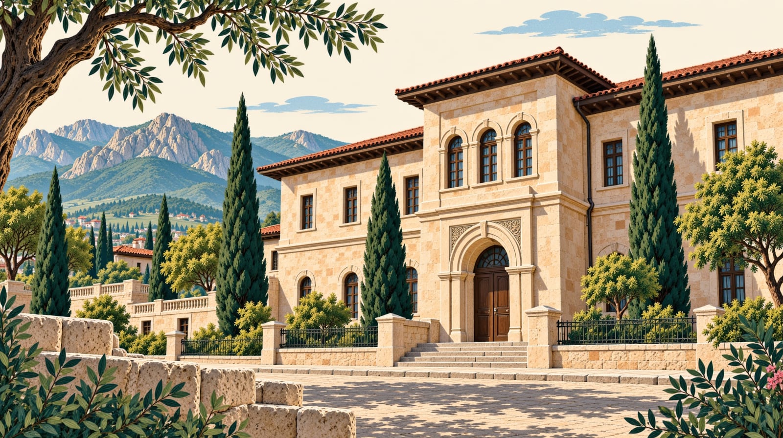 Nevşehir Museum çizimi, Nevşehir