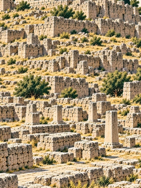 Zeichnung: Burg Niğde, Niğde