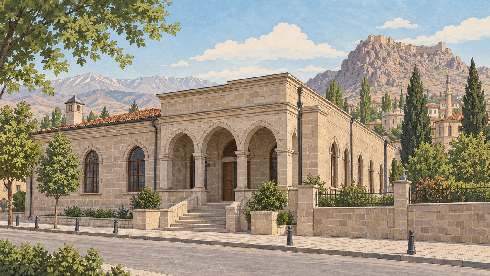 Niğde City Museum çizimi, Niğde