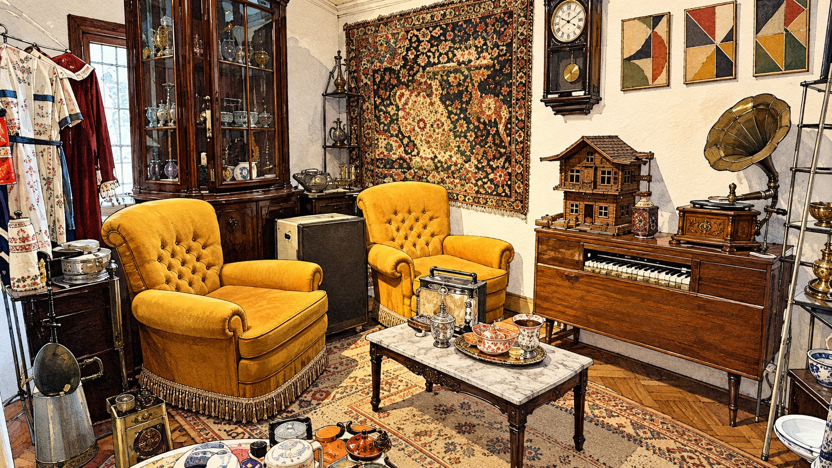 Nostalji Museum çizimi, İstanbul