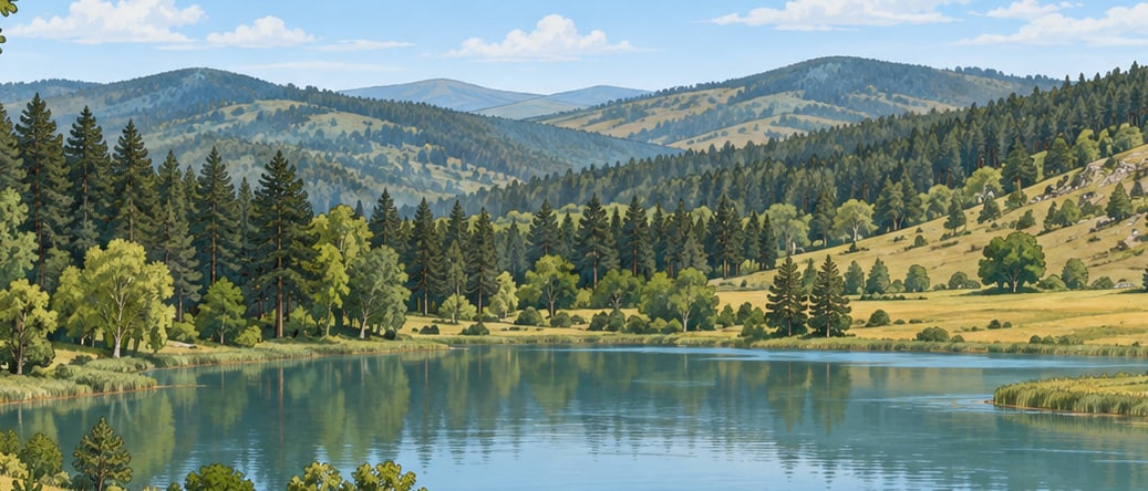 Oluközü Nature Park çizimi, Yozgat