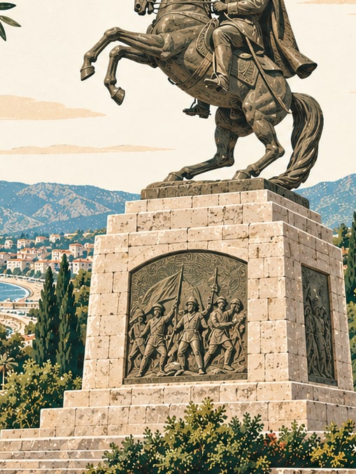 Onur Monument çizimi, Samsun