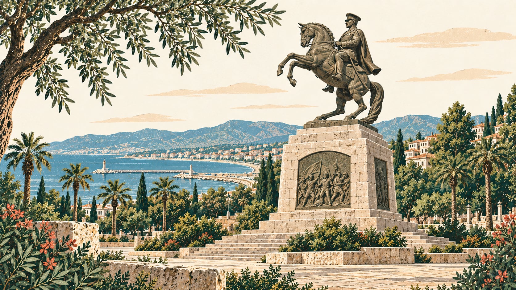 Onur Monument çizimi, Samsun