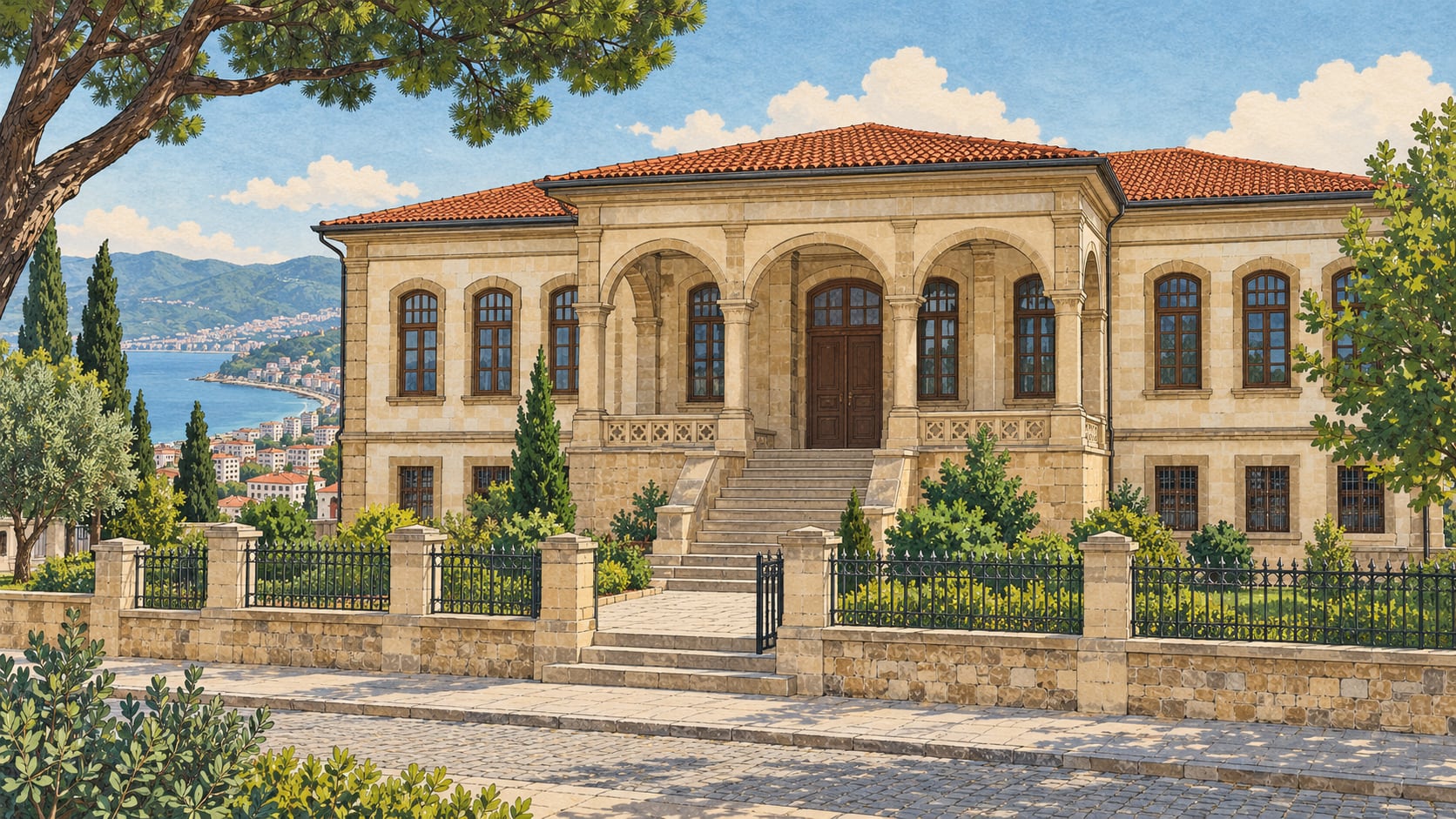 Ordu Museum çizimi, Ordu