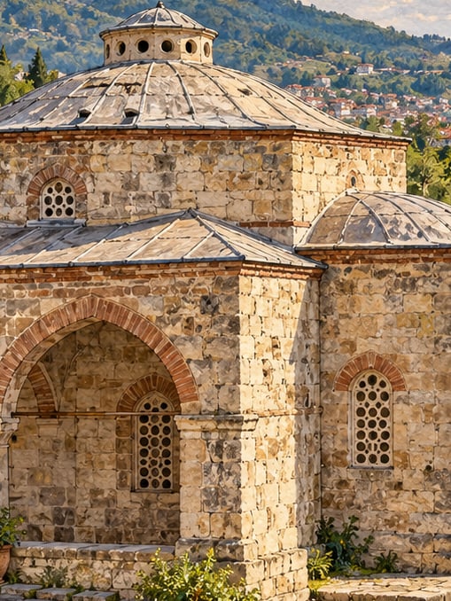 Zeichnung: Palastbad von Ordu, Ordu
