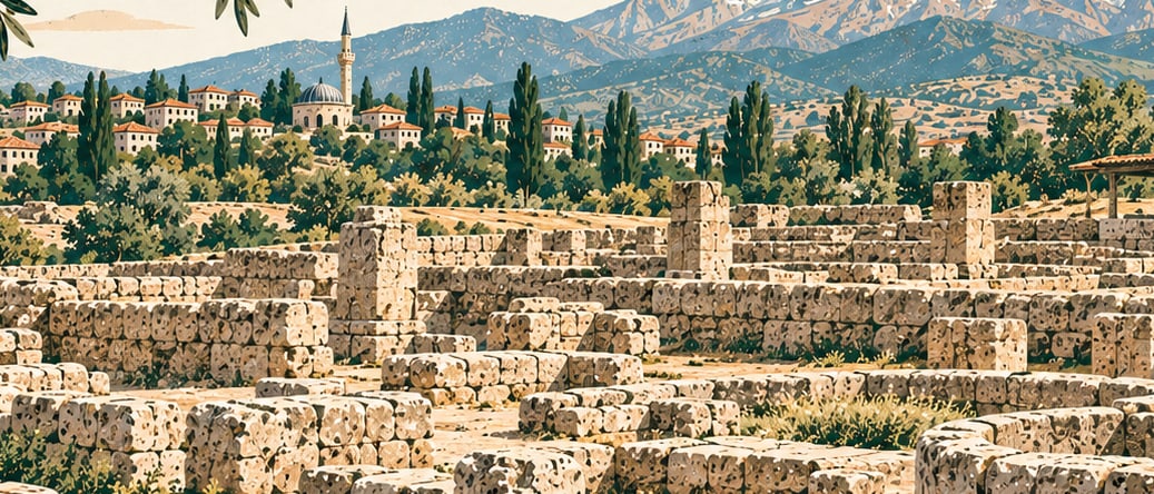 Örenşehir çizimi, Kayseri