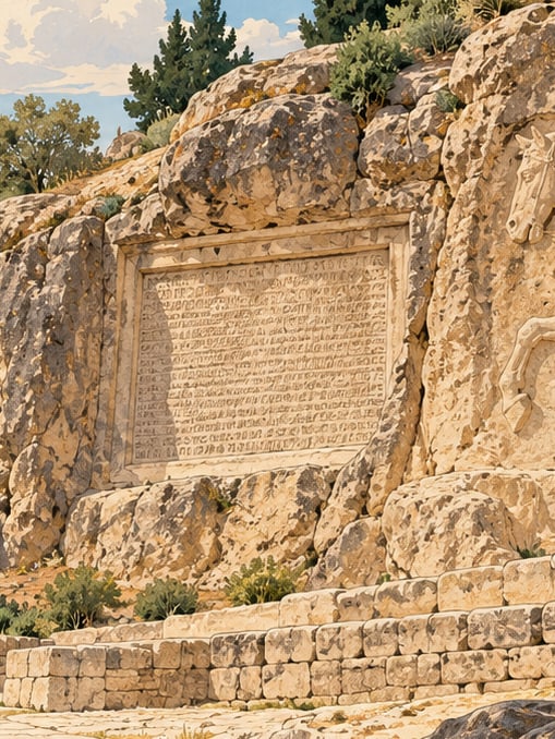 Zeichnung: Orhangazi-Moschee, Bilecik